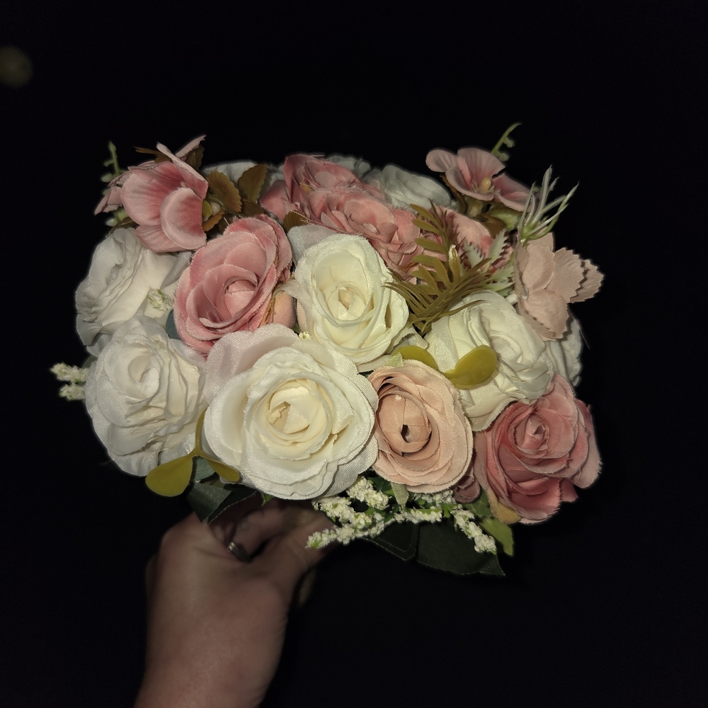 Elegant Pink and White Floral Bouquet